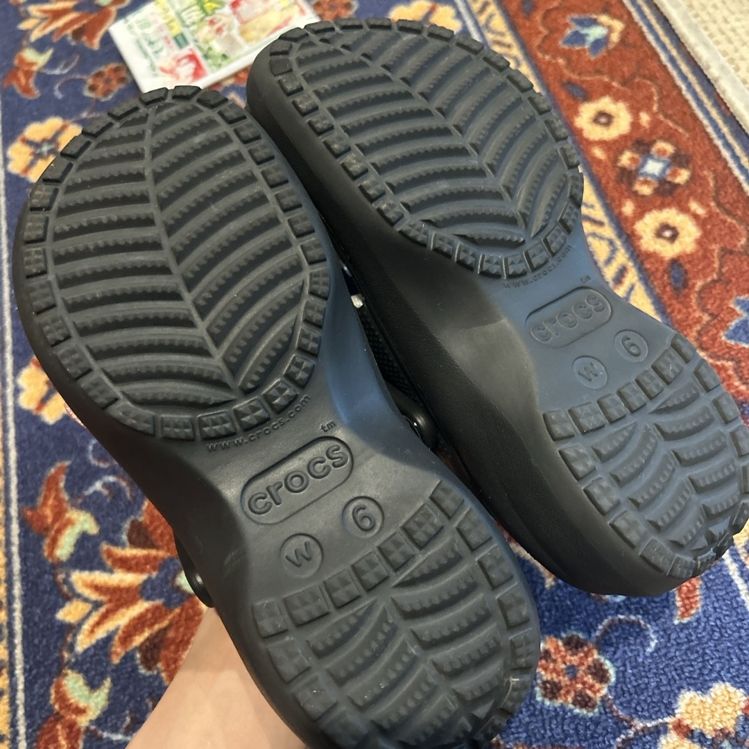 crocs(クロックス)の美品　クロックス　サンダル　22cm レディースの靴/シューズ(サンダル)の商品写真