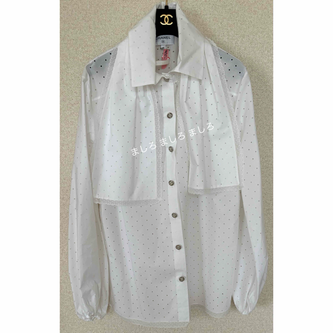CHANEL ブラウス シャツ2023SS size34 CHANEL ブラウス シャツ2023SS size34