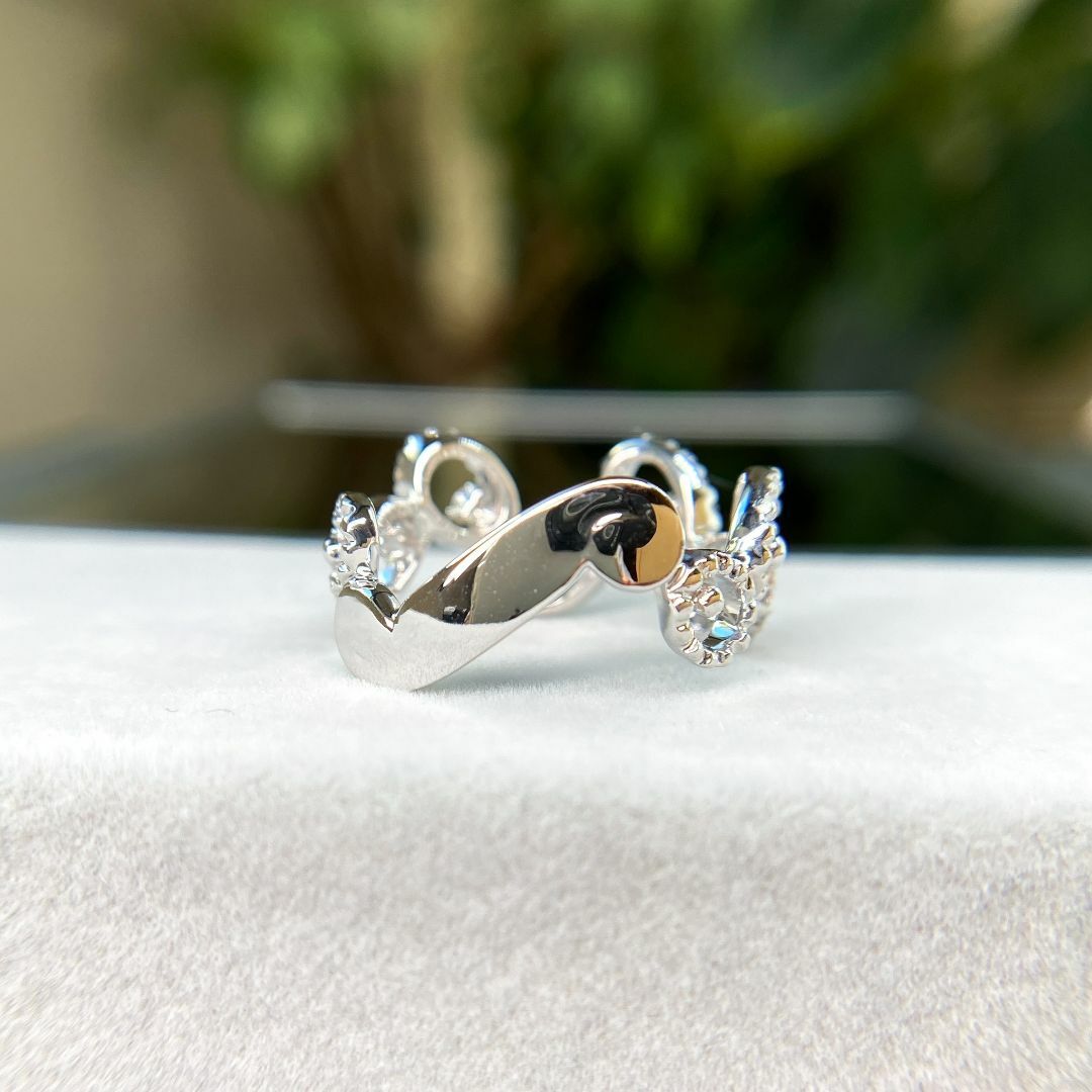 PonteVecchio（ポンテヴェキオ）ダイヤモンドデザインリング0.47ct レディースのアクセサリー(リング(指輪))の商品写真