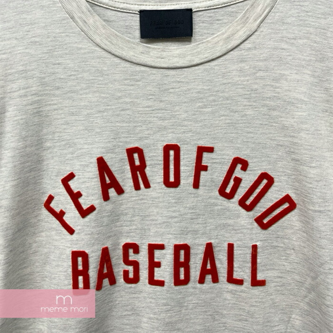 FEAR OF GOD(フィアオブゴッド)のFEAR OF GOD Seventh Collection Baseball Tee FG50-0630CJ フィアオブゴッド 7thコレクションベースボールTシャツ 半袖カットソー フロッキーロゴ グレー サイズXL【240510】【中古-A】【me04】 メンズのトップス(Tシャツ/カットソー(半袖/袖なし))の商品写真