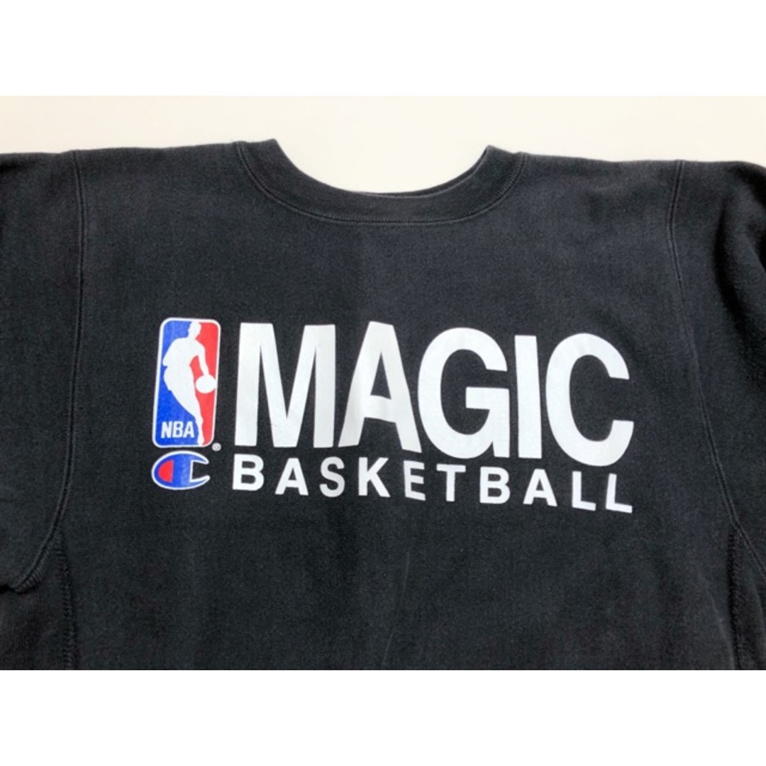 Champion(チャンピオン)のChampion（チャンピオン）90's　刺繍タグ　USA製　MAGIC BASKETBALL　リバースウィーブ　スウェット【E3110-007】 メンズのトップス(スウェット)の商品写真