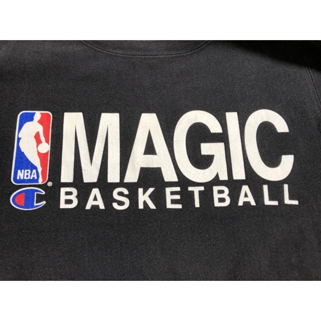 Champion(チャンピオン)のChampion（チャンピオン）90's　刺繍タグ　USA製　MAGIC BASKETBALL　リバースウィーブ　スウェット【E3110-007】 メンズのトップス(スウェット)の商品写真