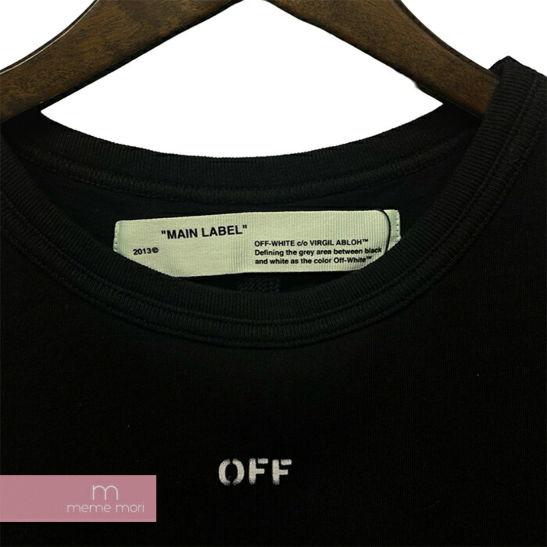 OFF-WHITE(オフホワイト)のOFF-WHITE 2018SS Arrows Hands S/S Tee OMAA002S18185092 オフホワイト アローズハンドショートスリーブTシャツ 半袖カットソー ロゴプリント イラストプリント ブラック サイズS 【240510】【中古-A】【me04】 メンズのトップス(Tシャツ/カットソー(半袖/袖なし))の商品写真