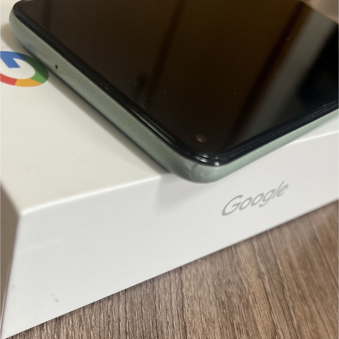 Googlepixel5(5G) 128GB スマホ/家電/カメラのスマートフォン/携帯電話(スマートフォン本体)の商品写真