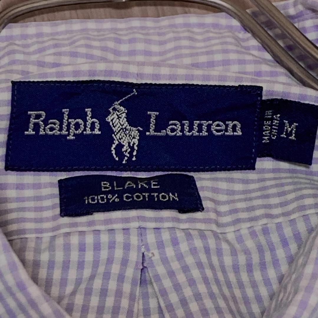 Ralph Lauren(ラルフローレン)のラルフローレン BD半袖シャツ ポニー刺繍 ギンガムチェック US古着f73① メンズのトップス(シャツ)の商品写真