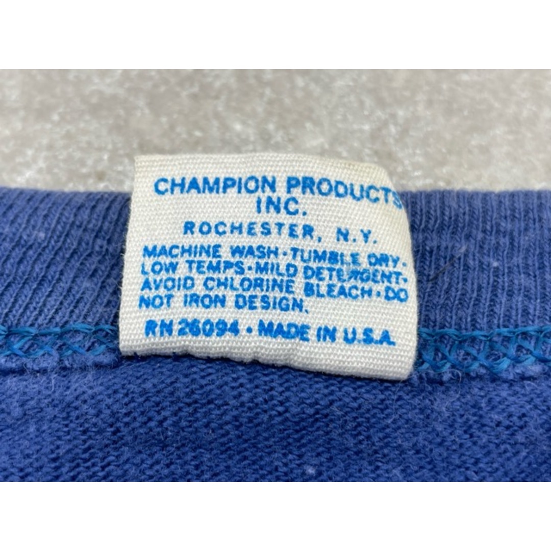 Champion(チャンピオン)のChampion（チャンピオン）70's～80's　バータグ後期　プリント　Tシャツ【E3122-007】 メンズのトップス(Tシャツ/カットソー(半袖/袖なし))の商品写真