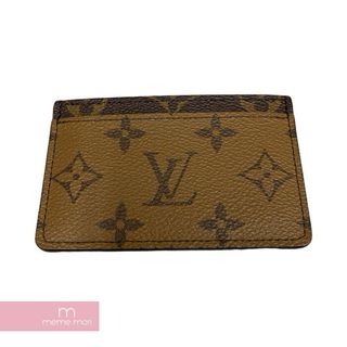 ルイヴィトン(LOUIS VUITTON)のLOUIS VUITTON Monogram Reverse Port-Cart Sample M69161 ルイヴィトン モノグラム リバース ポルトカルト・サーンプル カードケース 札入れ ブラウン 【240511】【中古-A】【me04】(名刺入れ/定期入れ)