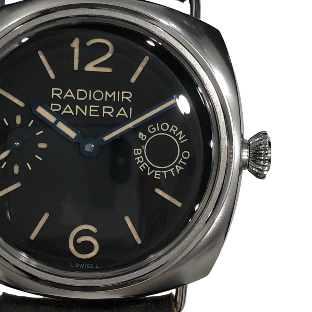 PANERAI(パネライ)の　パネライ PANERAI ラジオミール　8デイズ PAM00992 ブラック SS メンズ 腕時計 メンズの時計(その他)の商品写真