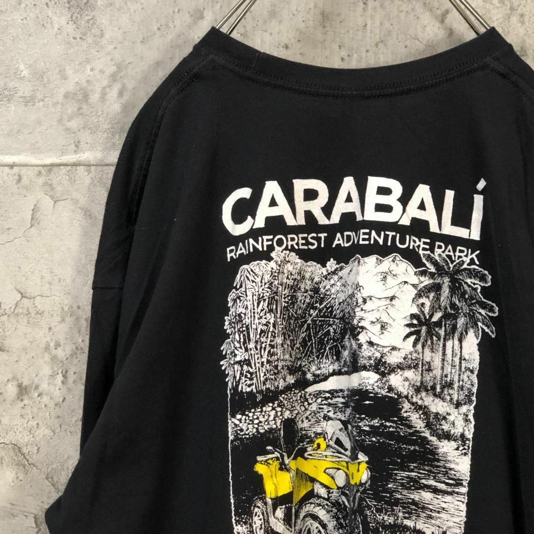 CARABALI ATV ワンポイント USA輸入 バギー Tシャツ メンズのトップス(Tシャツ/カットソー(半袖/袖なし))の商品写真