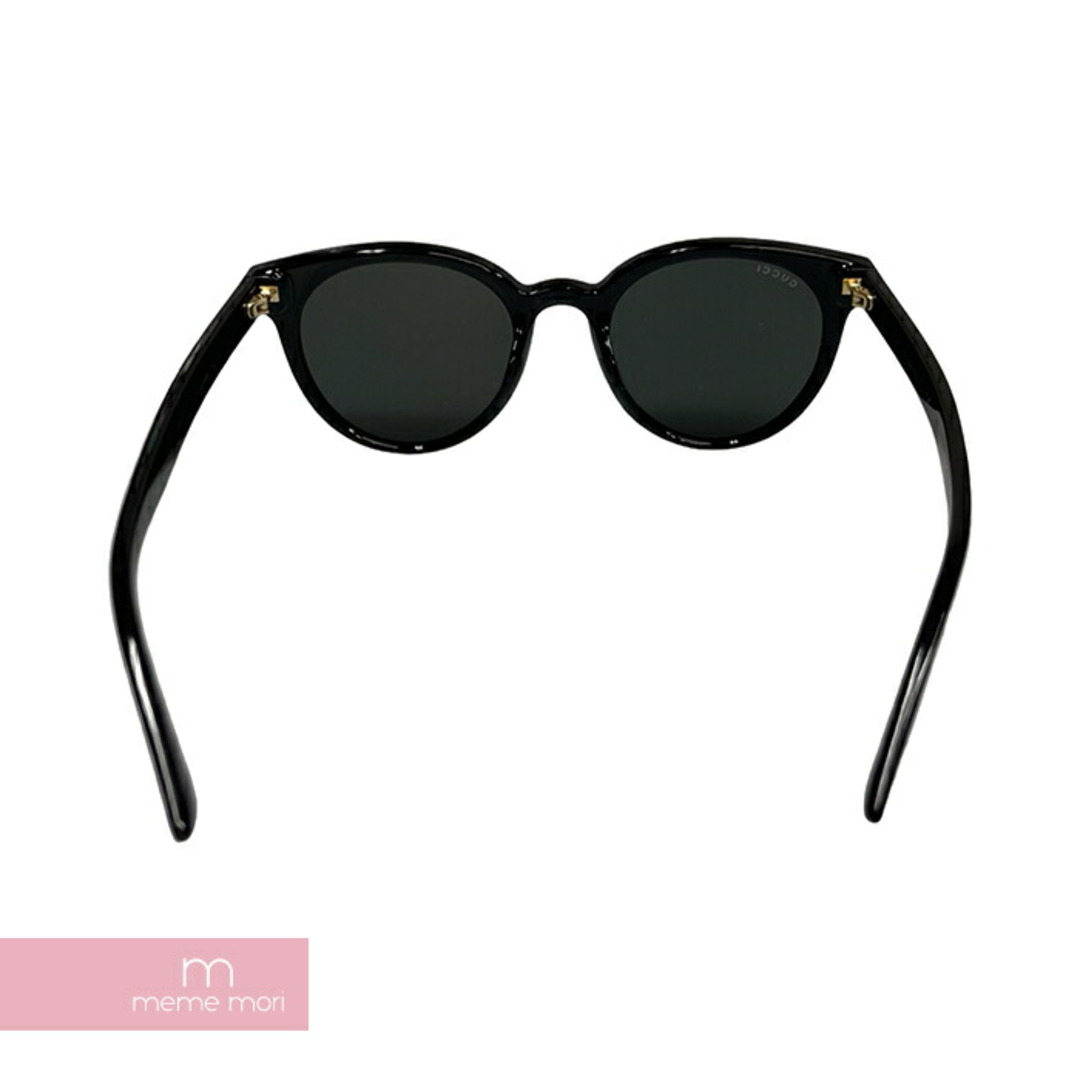 Gucci(グッチ)のGUCCI Asian Fit Boston Shape Sunglasses GG0638SK 002 グッチ アジアンフィット ボストンシェイプサングラス メガネ 眼鏡 アイウェア ロゴ ブラック×ゴールド サイズ53□22-150【240511】【中古-A】【me04】 レディースのファッション小物(サングラス/メガネ)の商品写真