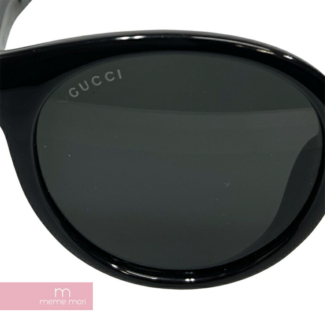 Gucci(グッチ)のGUCCI Asian Fit Boston Shape Sunglasses GG0638SK 002 グッチ アジアンフィット ボストンシェイプサングラス メガネ 眼鏡 アイウェア ロゴ ブラック×ゴールド サイズ53□22-150【240511】【中古-A】【me04】 レディースのファッション小物(サングラス/メガネ)の商品写真