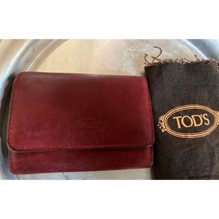 TOD'S キーケース　赤