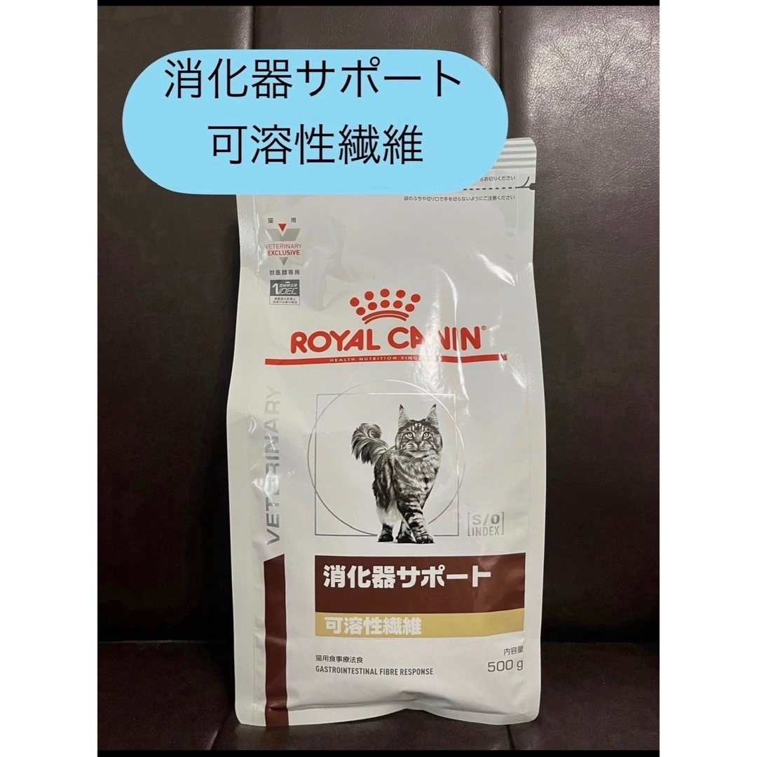 ROYAL CANIN(ロイヤルカナン)のロイヤルカナン 消化器サポート猫 可溶性繊維 500g その他のペット用品(ペットフード)の商品写真