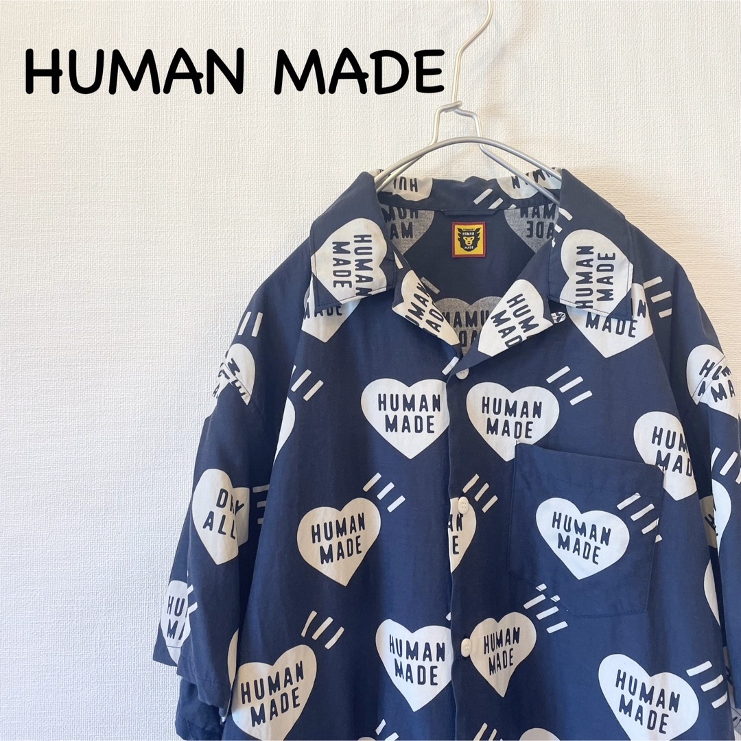 HUMAN MADE(ヒューマンメイド)のHUMAN MADE HEART ALOHA SHIRTハート アロハ シャツ メンズのトップス(シャツ)の商品写真