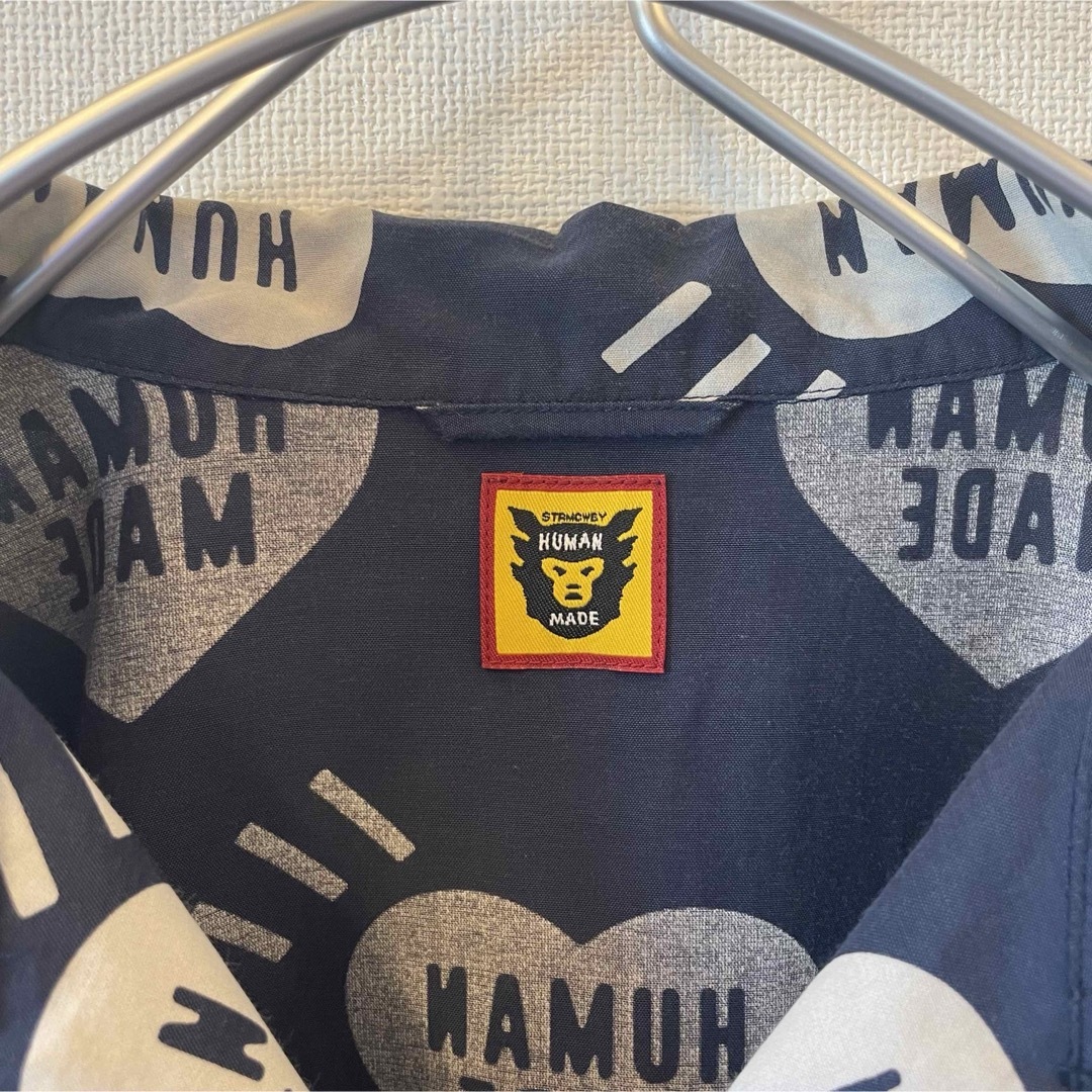 HUMAN MADE(ヒューマンメイド)のHUMAN MADE HEART ALOHA SHIRTハート アロハ シャツ メンズのトップス(シャツ)の商品写真