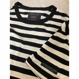 【極美品】REGULATION Yohji Yamamoto ボーダーTシャツ