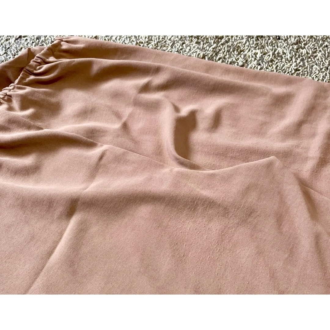 オールインワン サロペット　L サーモンカラー レディースのパンツ(サロペット/オーバーオール)の商品写真