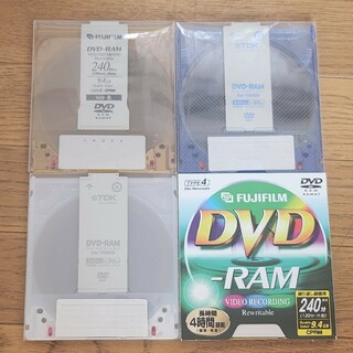 富士フイルム - DVD-RAM 両面 カートリッジタイプ 4枚