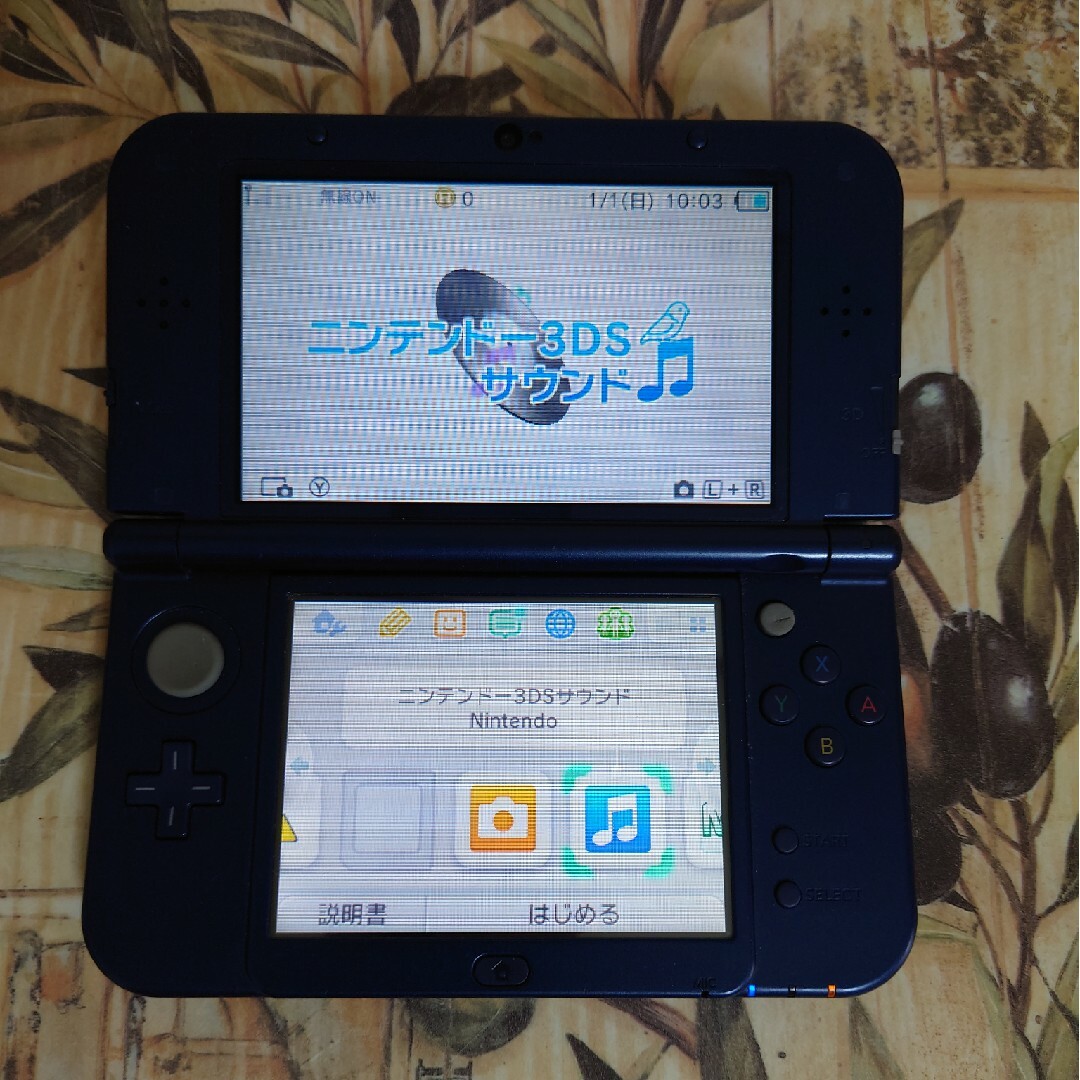 Newニンテンドー3DS LL メタリックブルー美品 Newニンテンドー3DS LL メタリックブルー美品