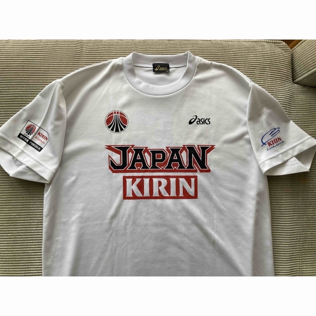 asics(アシックス)の【限定】スラムダンク Tシャツ キリンカップ2005 バスケ日本代表 スポーツ/アウトドアのスポーツ/アウトドア その他(バスケットボール)の商品写真