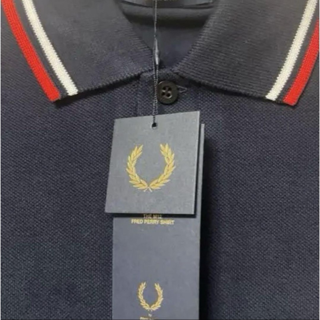 FRED PERRY(フレッドペリー)のフレッドペリーM12 メンズポロシャツ42 メンズのトップス(ポロシャツ)の商品写真