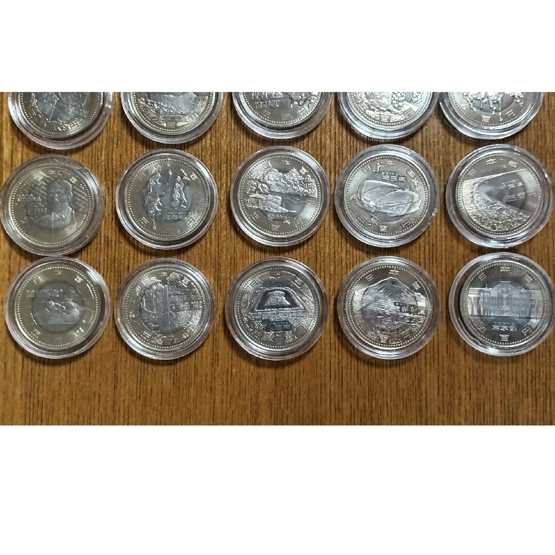 【カプセル付】【未使用】地方自治　記念硬貨　20枚セット エンタメ/ホビーの美術品/アンティーク(貨幣)の商品写真