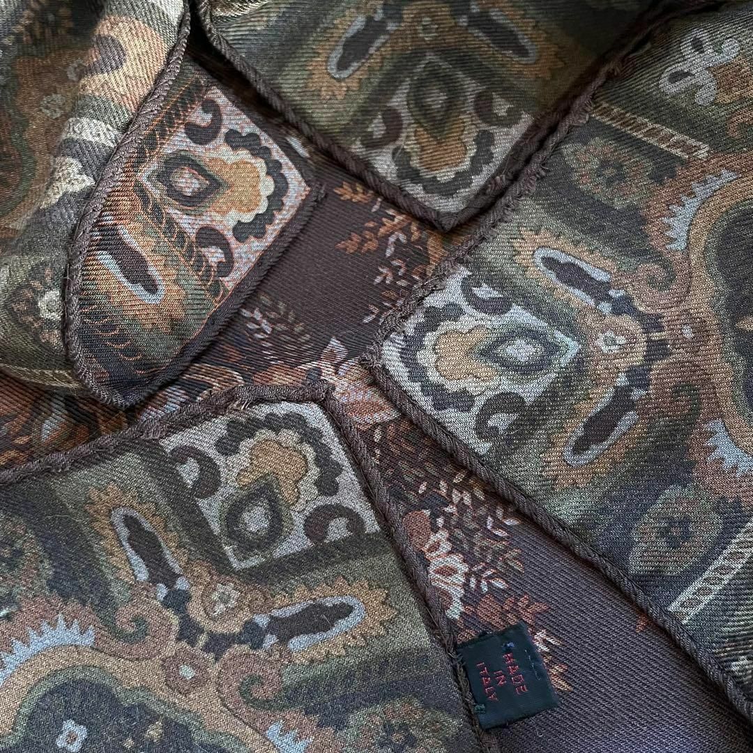 ETRO(エトロ)のエトロ　大判ストール　シルク混 レディースのファッション小物(ストール/パシュミナ)の商品写真