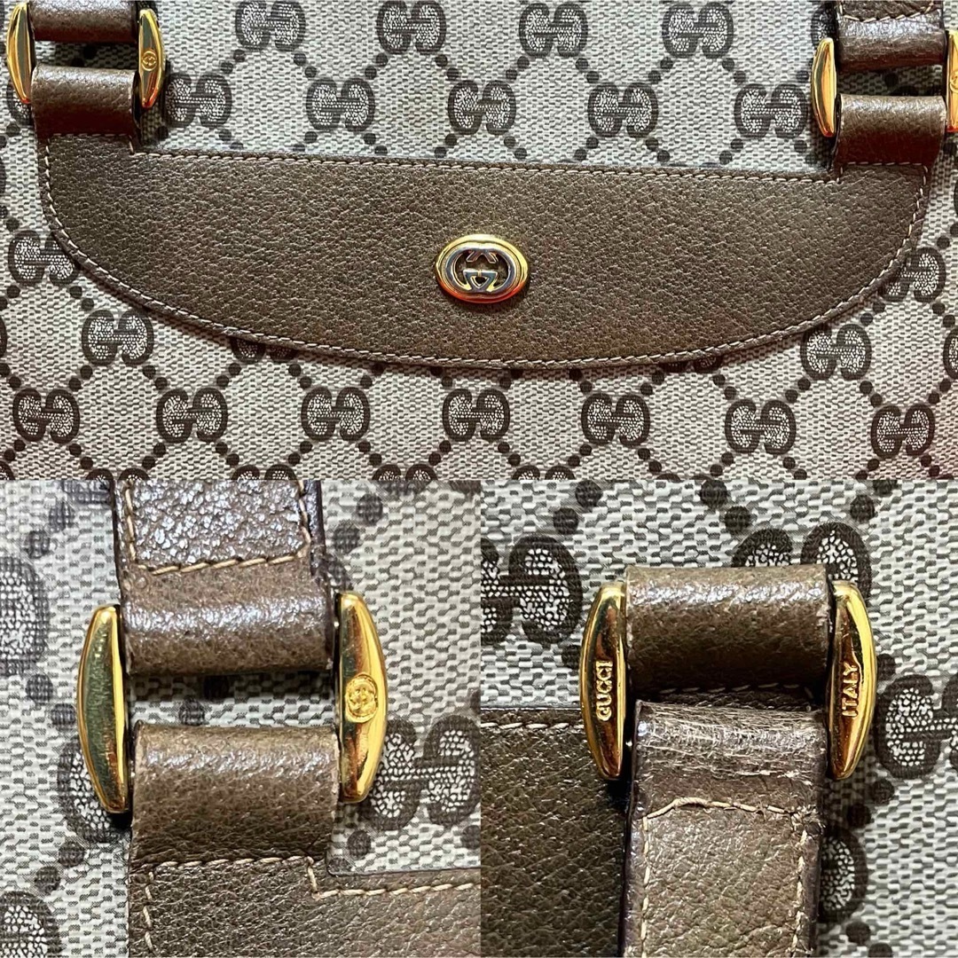 Gucci(グッチ)の極美品　GUCCI グッチ　オールド　バッグ　トート　インターロッキング　大容量 レディースのバッグ(トートバッグ)の商品写真