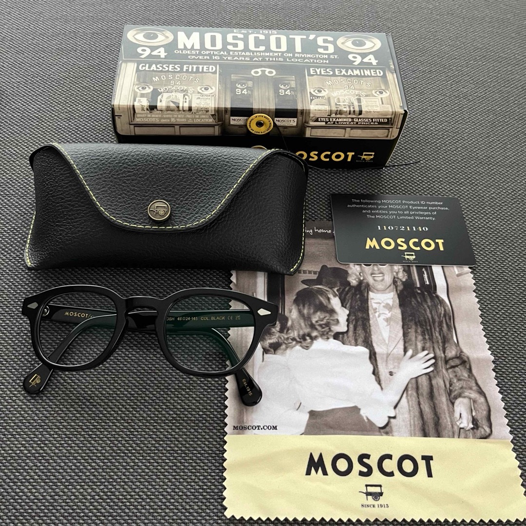 MOSCOT(モスコット)のほぼ未使用 モスコット レムトッシュ MOSCOT LEMTOSH メガネ レディースのファッション小物(サングラス/メガネ)の商品写真