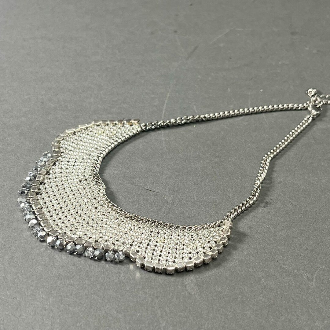 SWAROVSKI(スワロフスキー)の1e12-3 SWAROVSKI スワロフスキー Renewal Necklace クリスタルビーズ ネックレス 5019006 36cm ビジュー ダイヤ 結婚式 セレモニー レディースのアクセサリー(ネックレス)の商品写真