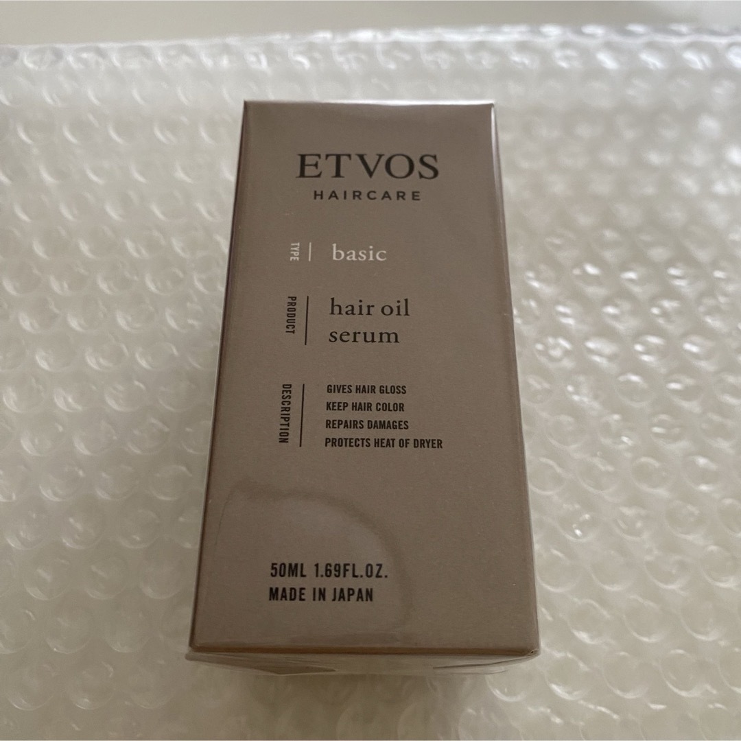 ETVOS(エトヴォス)の新品未開封　ETVOS ヘアオイルセラム　50ml ローズガーデン コスメ/美容のヘアケア/スタイリング(オイル/美容液)の商品写真