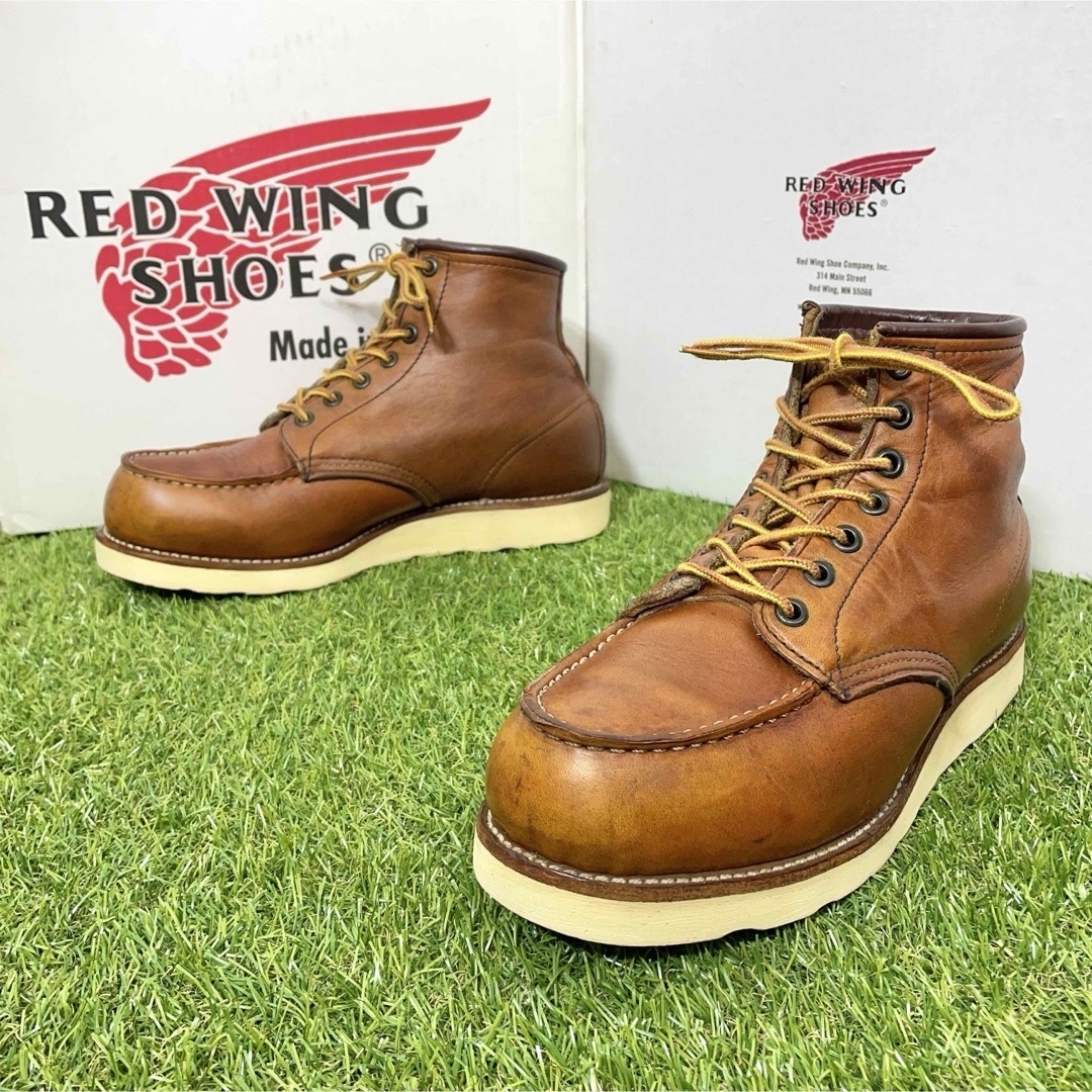 REDWING(レッドウィング)の【安心品質0204】廃盤875レッドウイングＲＥＤＷＩＮＧ8D送料込26-27 メンズの靴/シューズ(ブーツ)の商品写真