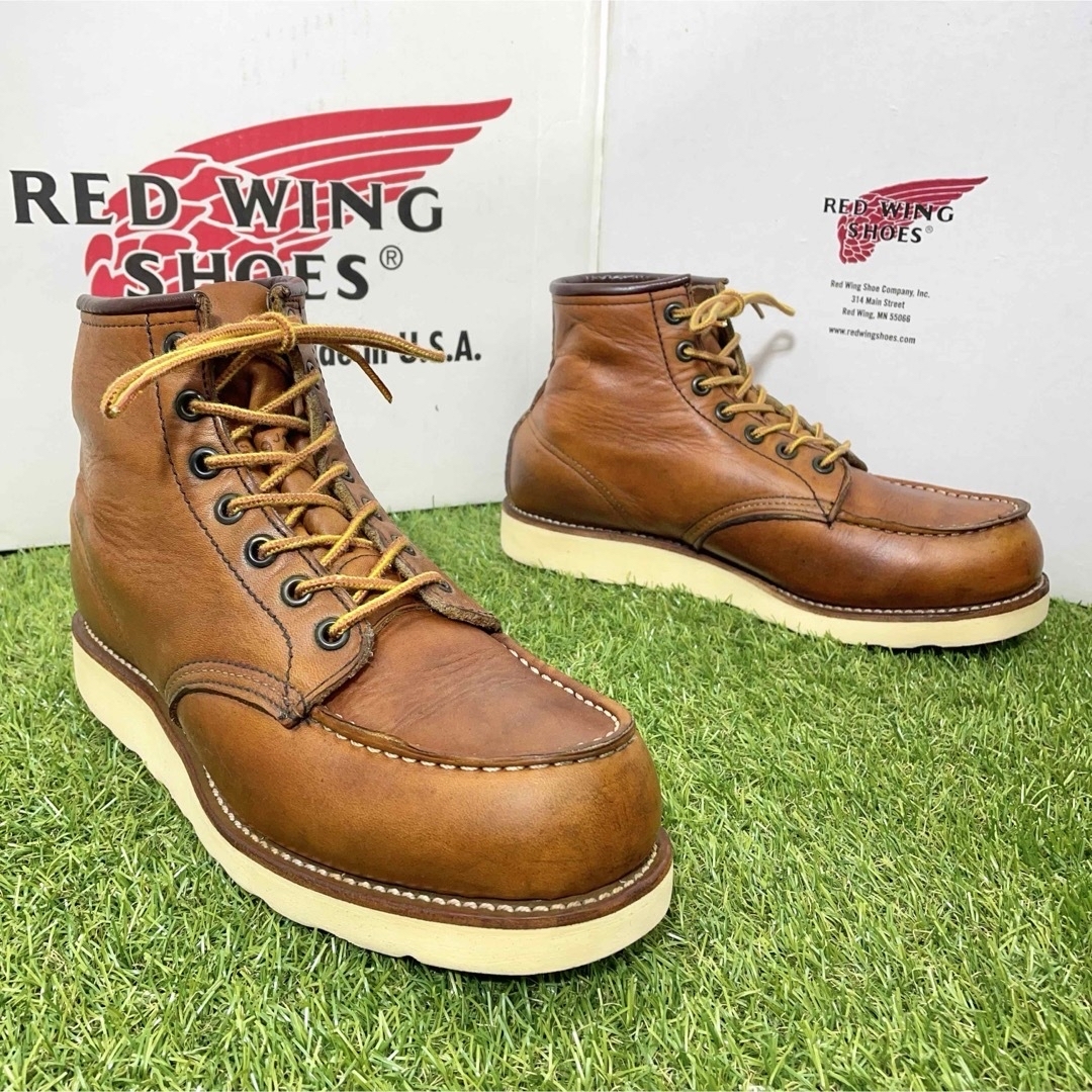 REDWING(レッドウィング)の【安心品質0204】廃盤875レッドウイングＲＥＤＷＩＮＧ8D送料込26-27 メンズの靴/シューズ(ブーツ)の商品写真