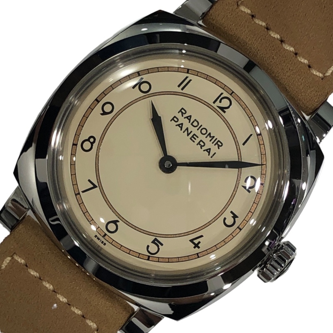 PANERAI(パネライ)の　パネライ PANERAI ラジオミール　1940　3デイズ　アッチャイオ PAM00791 アイボリー SS メンズ 腕時計 メンズの時計(その他)の商品写真