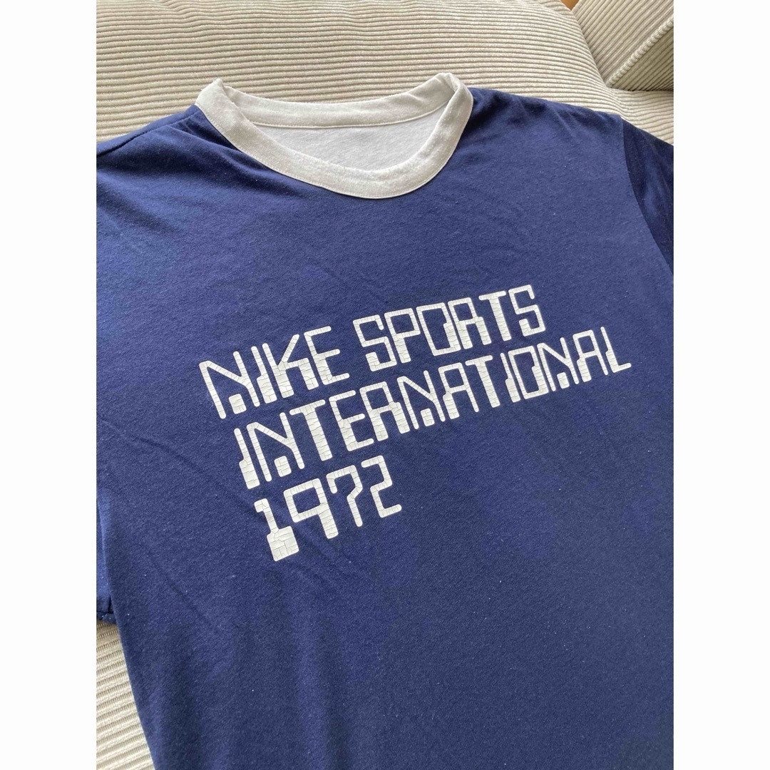 NIKE(ナイキ)のNIKE ナイキ リバーシブル Tシャツ 青 ライトグレー メンズのトップス(Tシャツ/カットソー(半袖/袖なし))の商品写真