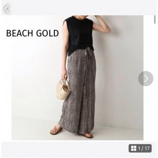 ジャーナルスタンダード(JOURNAL STANDARD)の【BEACH GOLD】BALI Hepburn Pantパンツ 。サイズXS(カジュアルパンツ)