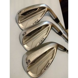 クリーブランドゴルフ(Cleveland Golf)のクリーブランドCBX58 52 48の3本DG115WEDGEフレックス(クラブ)