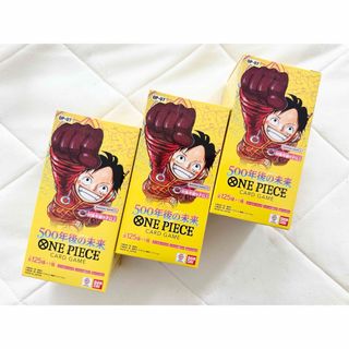 ワンピース(ONE PIECE)の新品未開封　テープ付き　ワンピースカード　 500年後の未来　3BOX(Box/デッキ/パック)