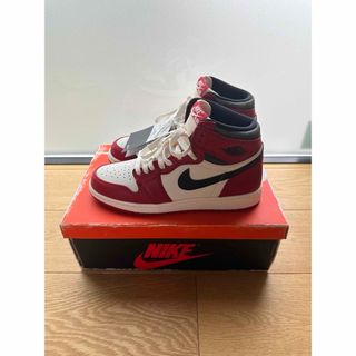 ナイキ(NIKE)のNikeGSAirJordan1 HighOGLostFound/Chicago(スニーカー)