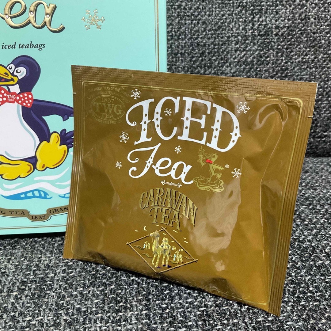 TWG  アイスティーバック　キャラバン 食品/飲料/酒の飲料(茶)の商品写真