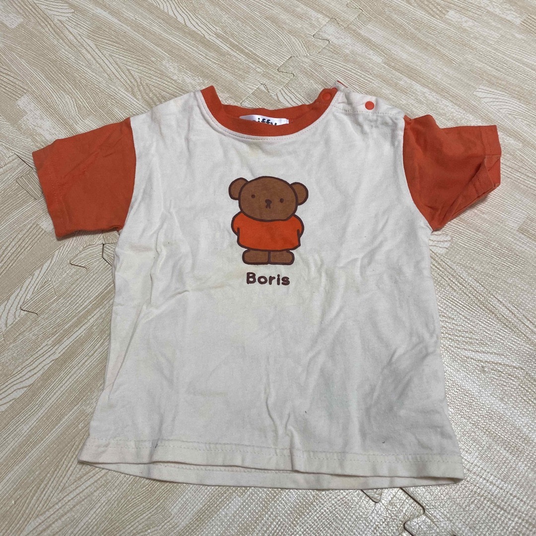 miffy(ミッフィー)のミッフィー　Boris Tシャツ2枚セット キッズ/ベビー/マタニティのキッズ服女の子用(90cm~)(Tシャツ/カットソー)の商品写真