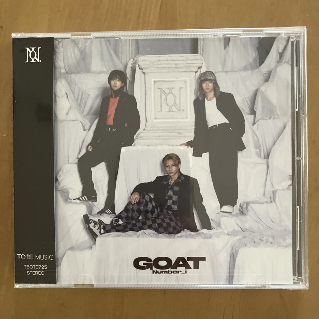 《新品未開封》Number_i GOAT 通常盤 エンタメ/ホビーのCD(ヒップホップ/ラップ)の商品写真