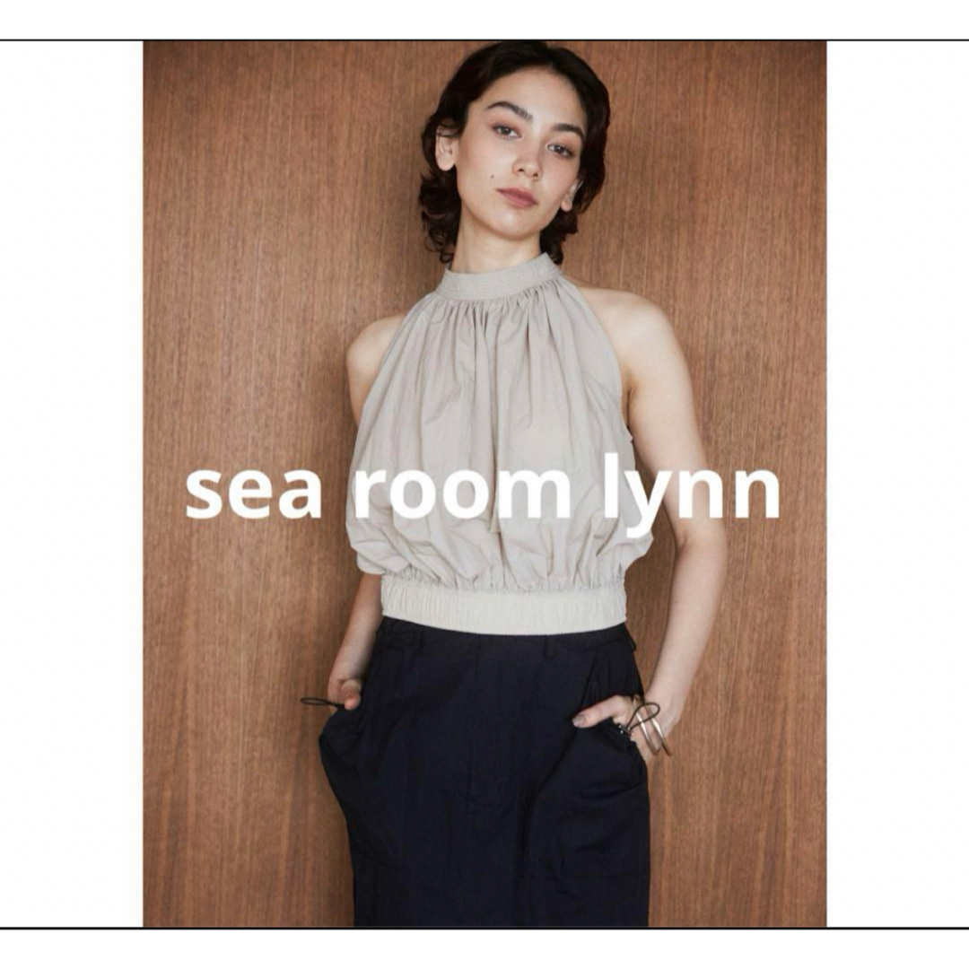 SeaRoomlynn(シールームリン)のsea room lynn ナイロンボリュームホルダーブラウス レディースのトップス(シャツ/ブラウス(半袖/袖なし))の商品写真