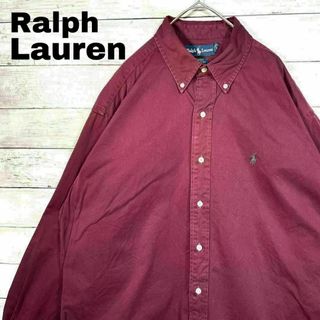 ラルフローレン(Ralph Lauren)の12V US古着ラルフローレン BD長袖シャツ BLAKEポニー刺繍メンズ古着(シャツ)