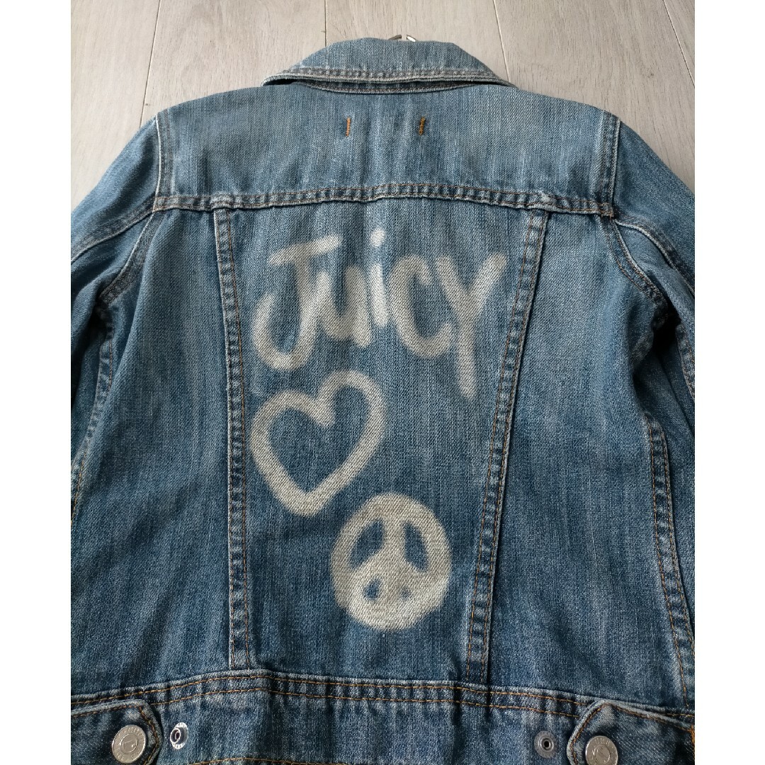 Juicy Couture(ジューシークチュール)のJUICY COUTURE バックロゴ Ｇジャン デニムジャケット レディースのジャケット/アウター(Gジャン/デニムジャケット)の商品写真