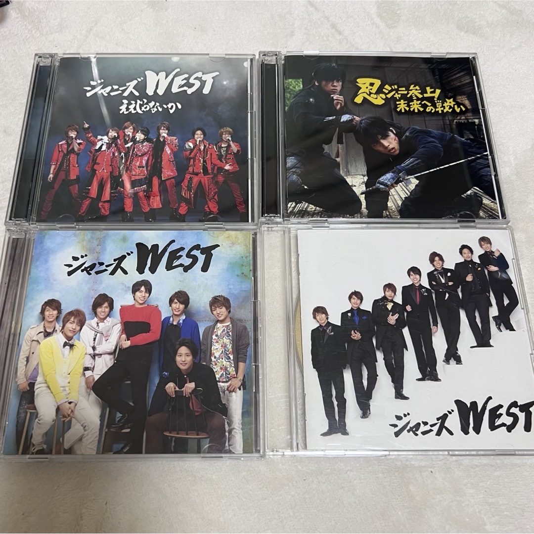 ジャニーズWEST(ジャニーズウエスト)のWEST ええじゃないか 初回盤+通常盤 エンタメ/ホビーのCD(ポップス/ロック(邦楽))の商品写真