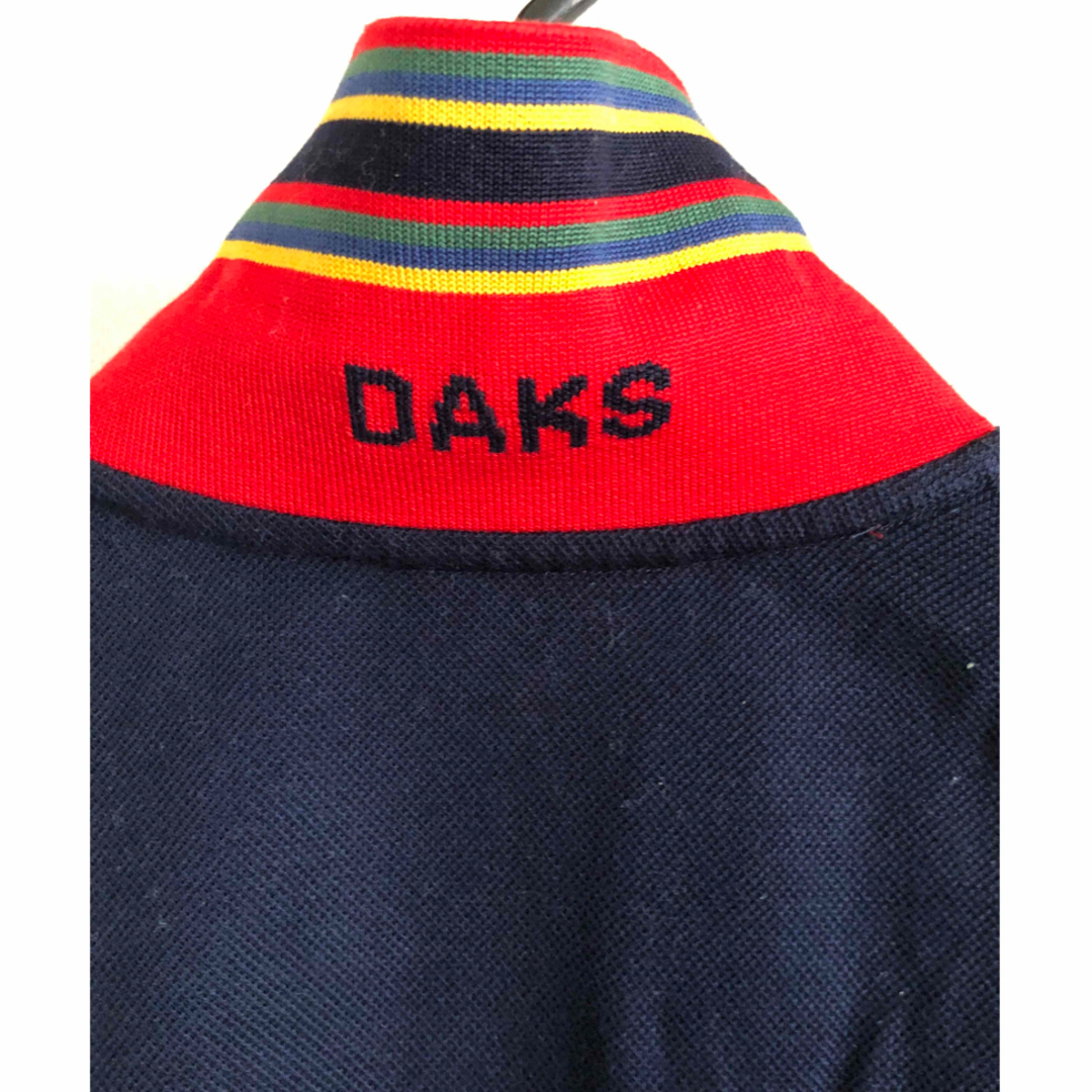 DAKS(ダックス)のDAKS LONDON  半袖ポロシャツ　　　メンズ　サイズ　L メンズのトップス(ポロシャツ)の商品写真