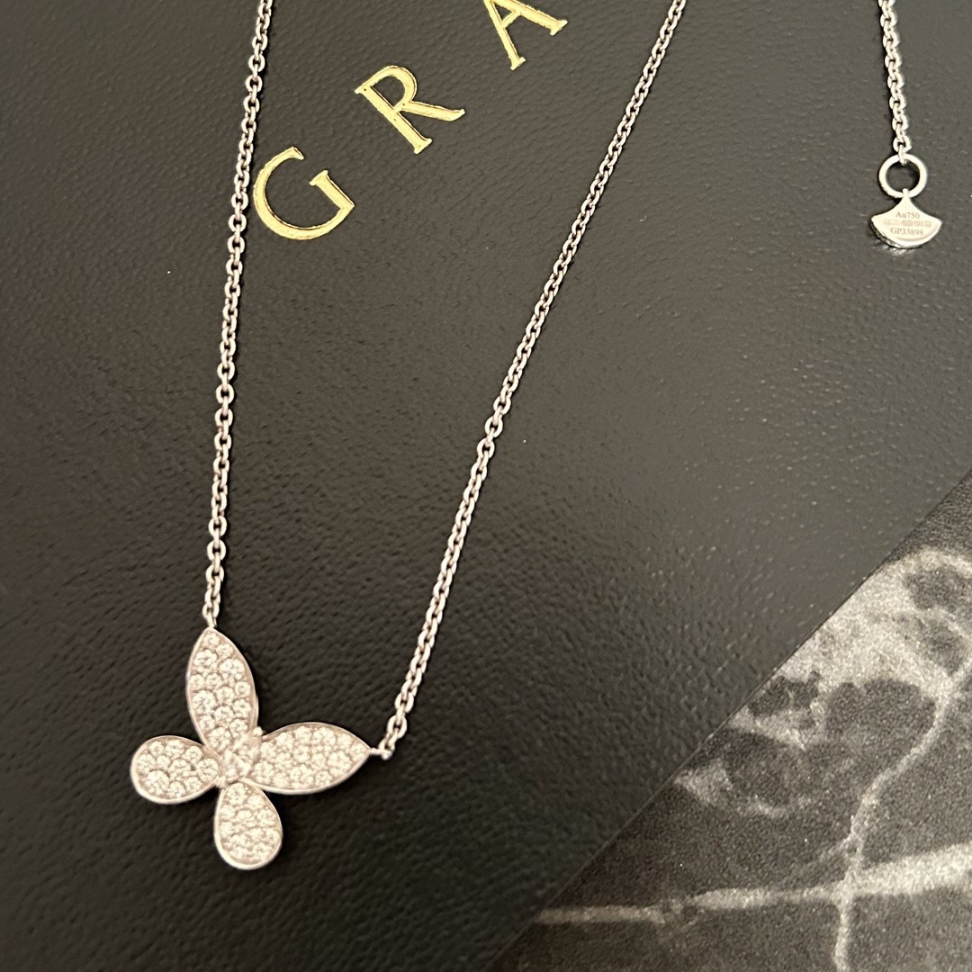 graff - グラフ❤️graff❤️バタフライミニネックレスの通販 by graff - グラフ❤️graff❤️バタフライミニネックレスの通販 by