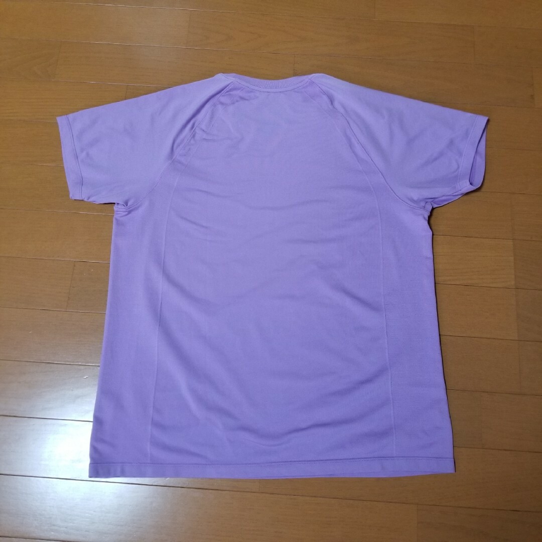 UNIQLO(ユニクロ)のユニクロ　エアリズム　Tシャツ　メッシュ　スポーツ レディースのトップス(Tシャツ(半袖/袖なし))の商品写真