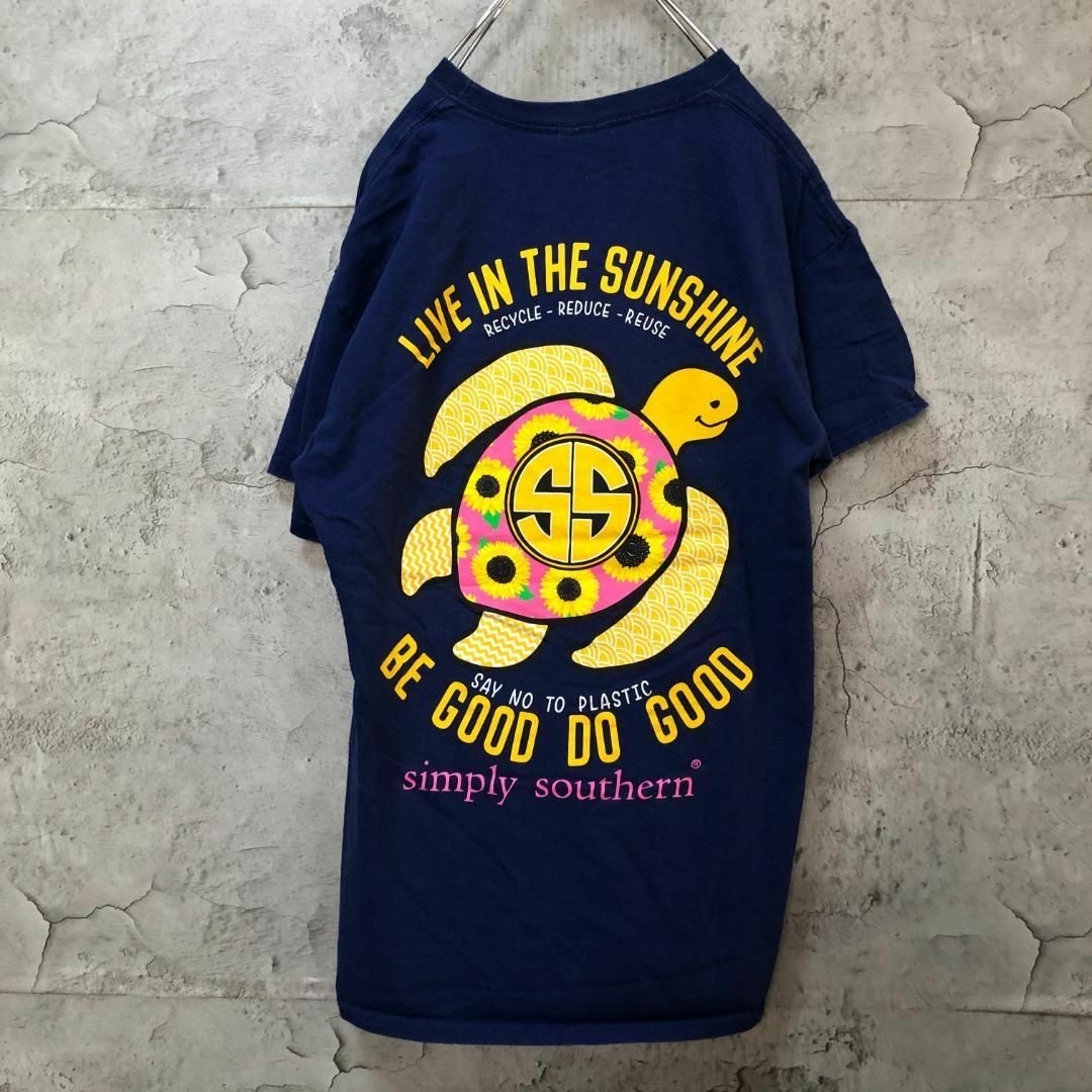 LIVE IN THE SUNSHINE カメ アニマル Tシャツ メンズのトップス(Tシャツ/カットソー(半袖/袖なし))の商品写真